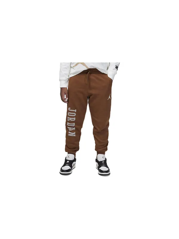 Брюки essentials member sweatpants 'tan' Air Jordan — изображение 2 из 4, бежевый/белый