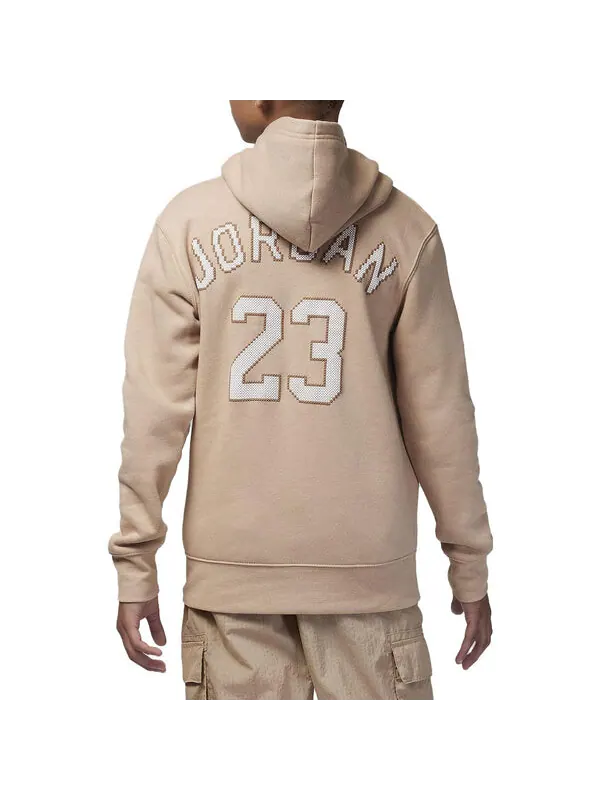 Толстовка (GS) Air Jordan MJ Essentials Member Pullover 'Hemp' — изображение 4 из 4, конопляный
