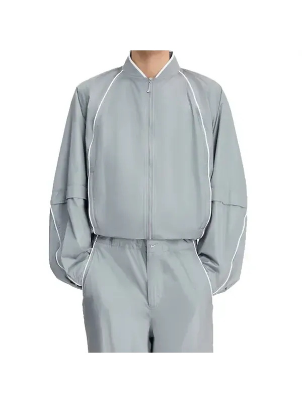 Куртка x jacquemus track jacket asia sizing Nike — изображение 1 из 4, серебряный