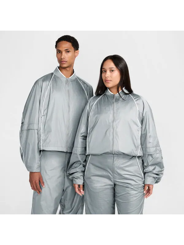 Куртка x jacquemus track jacket asia sizing Nike — изображение 2 из 4, серебряный