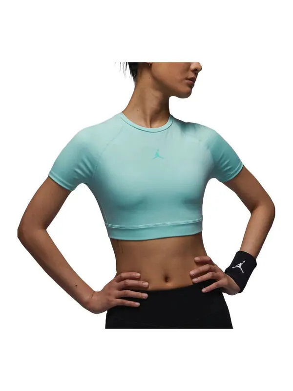 Футболка sport bodycon performance t-shirt asia sizing 'turquoise' Air Jordan — изображение 1 из 2