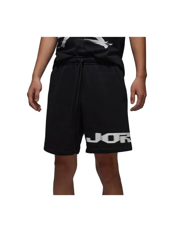 Шорты mvp fleece shorts asia sizing 'black sail' Air Jordan — изображение 1 из 2, черный