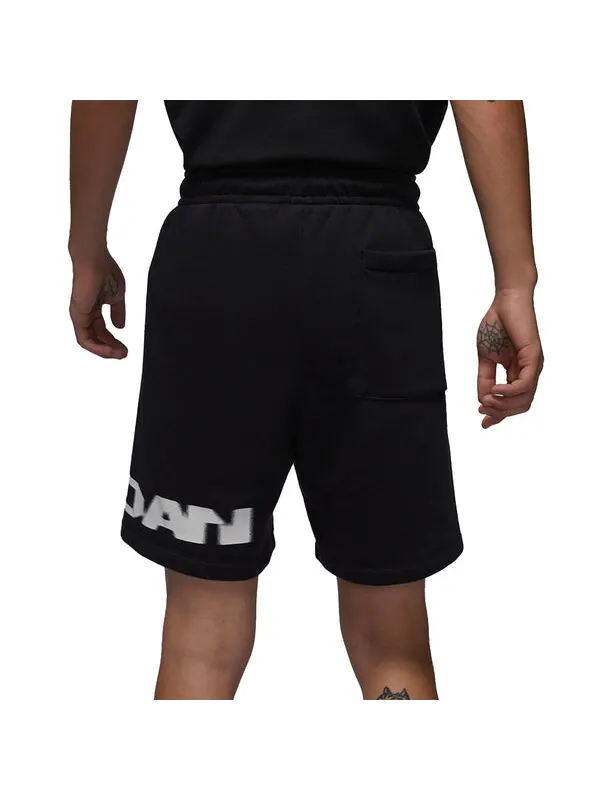 Шорты mvp fleece shorts asia sizing 'black sail' Air Jordan — изображение 2 из 2, черный