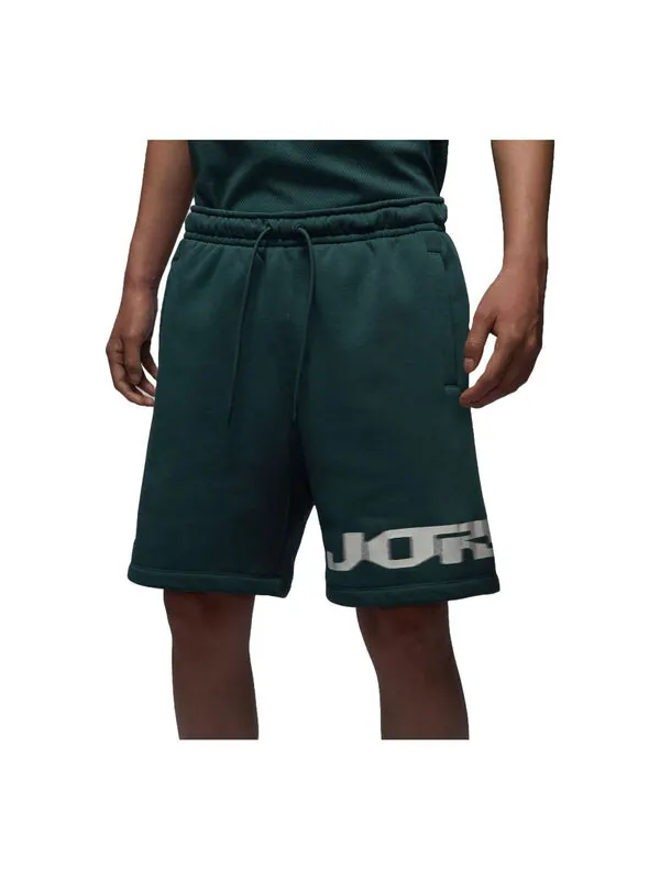 Шорты mvp fleece shorts asia sizing 'dark green' Air Jordan — изображение 1 из 1, темный зеленый