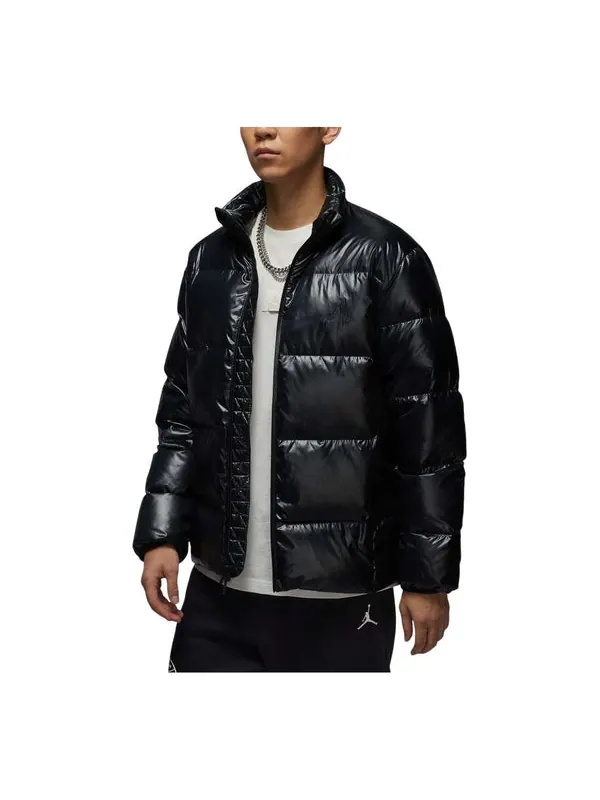 Куртка flight down puffer jacket asia sizing 'black' Air Jordan — изображение 1 из 2, черный