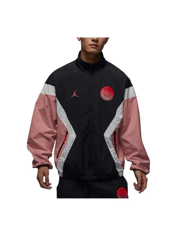Куртка paris saint germain anthem куртка asia sizing Air Jordan — изображение 1 из 2, розовый/черный