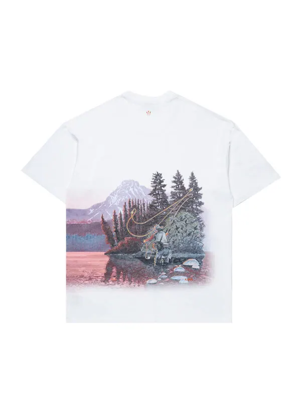 Футболка x nocta opal reels t-shirt asia sizing 'white' Nike — изображение 2 из 2, белый