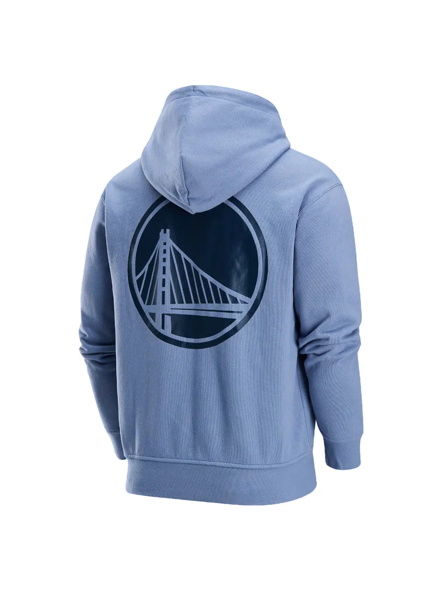 Худи Air Jordan Golden State Warriors Courtside NBA Fleece Pullover Hoodie Asia Sizing 'Ashen Slate' — изображение 2 из 2