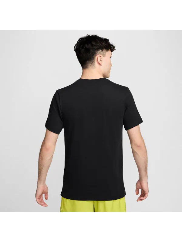 Футболка с логотипом Nike — изображение 2 из 3, черный