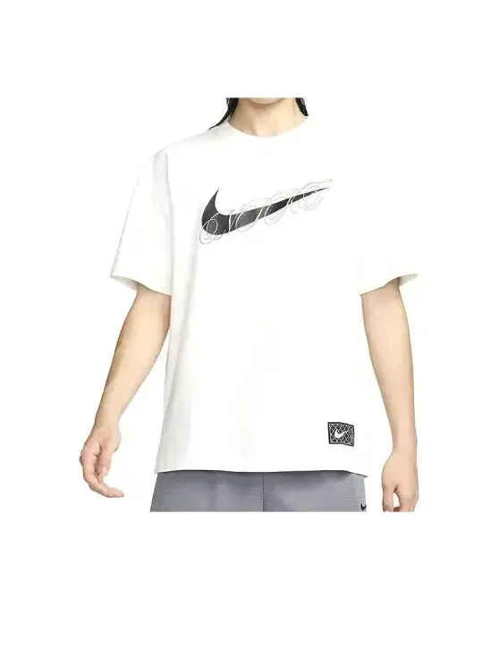 Футболка max90 баскетбольная футболка Nike — изображение 1 из 3, белый
