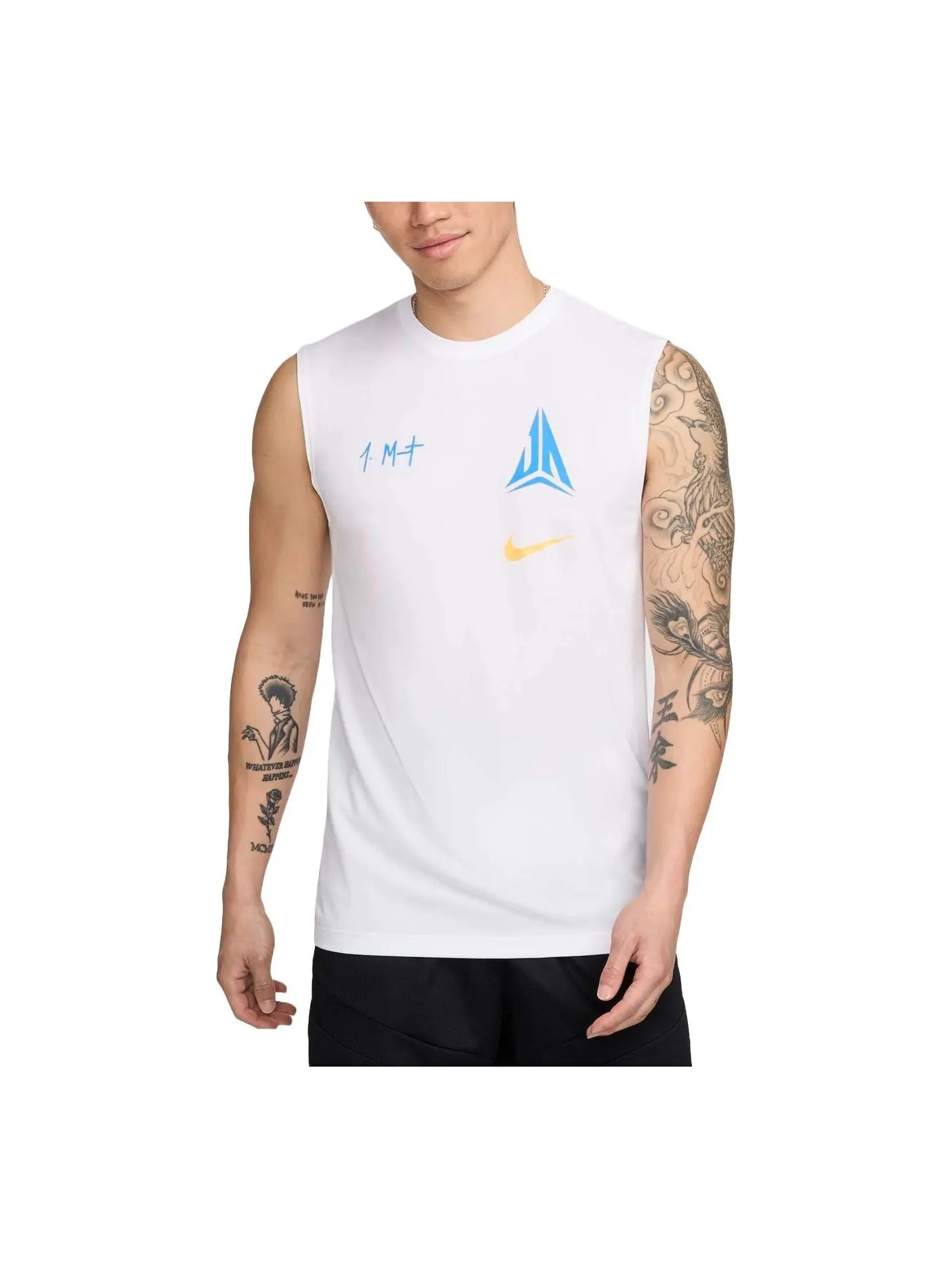 Спортивный топ Nike Dri-FIT JA Basketball Tank Asia Sizing 'White' FV8401-100 — изображение 1 из 2, белый