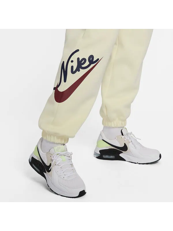 Штаны как w nsw flc jggr gcel Nike — изображение 4 из 4, бежевый