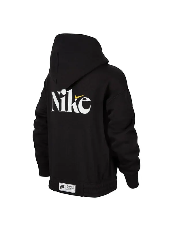 Куртка hooded jacket 'black' Nike — изображение 2 из 2, черный