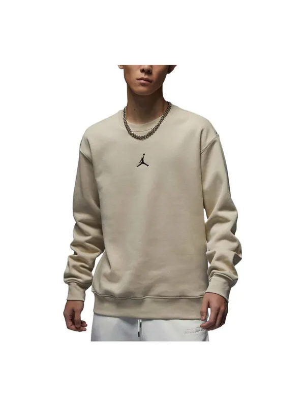 Свитер Essentials свитшот с логотипом Air Jordan — изображение 1 из 1, песочный/черный