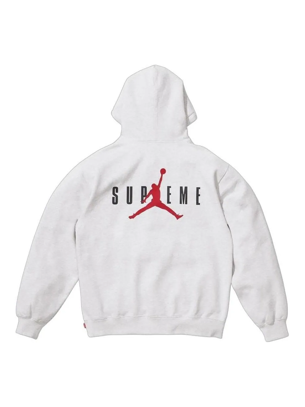 Толстовка Supreme x Air Jordan с капюшоном — изображение 2 из 2, серый