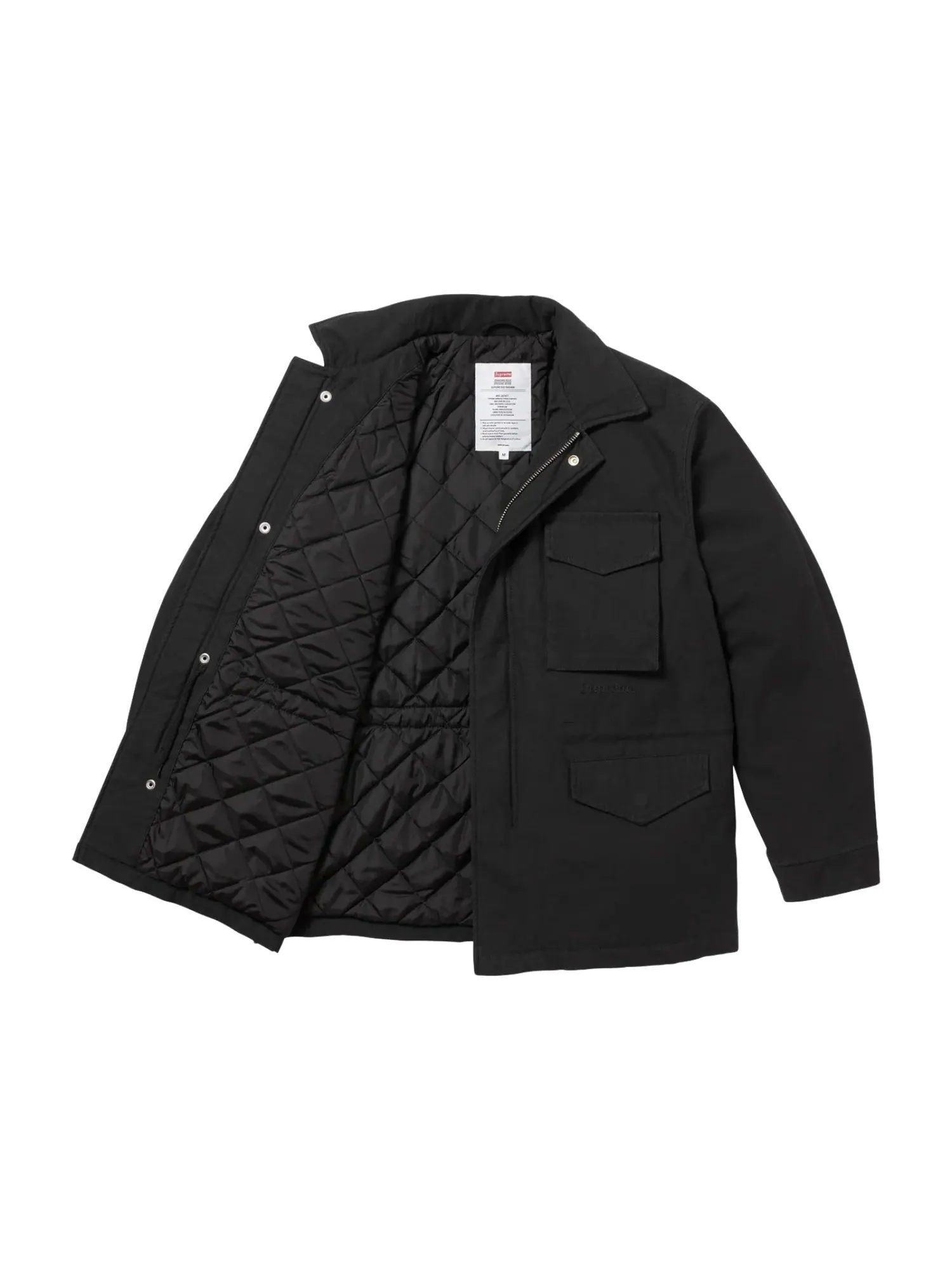 Куртка Supreme FW25 AOI Cross M52 'Black' — изображение 2 из 3, черный