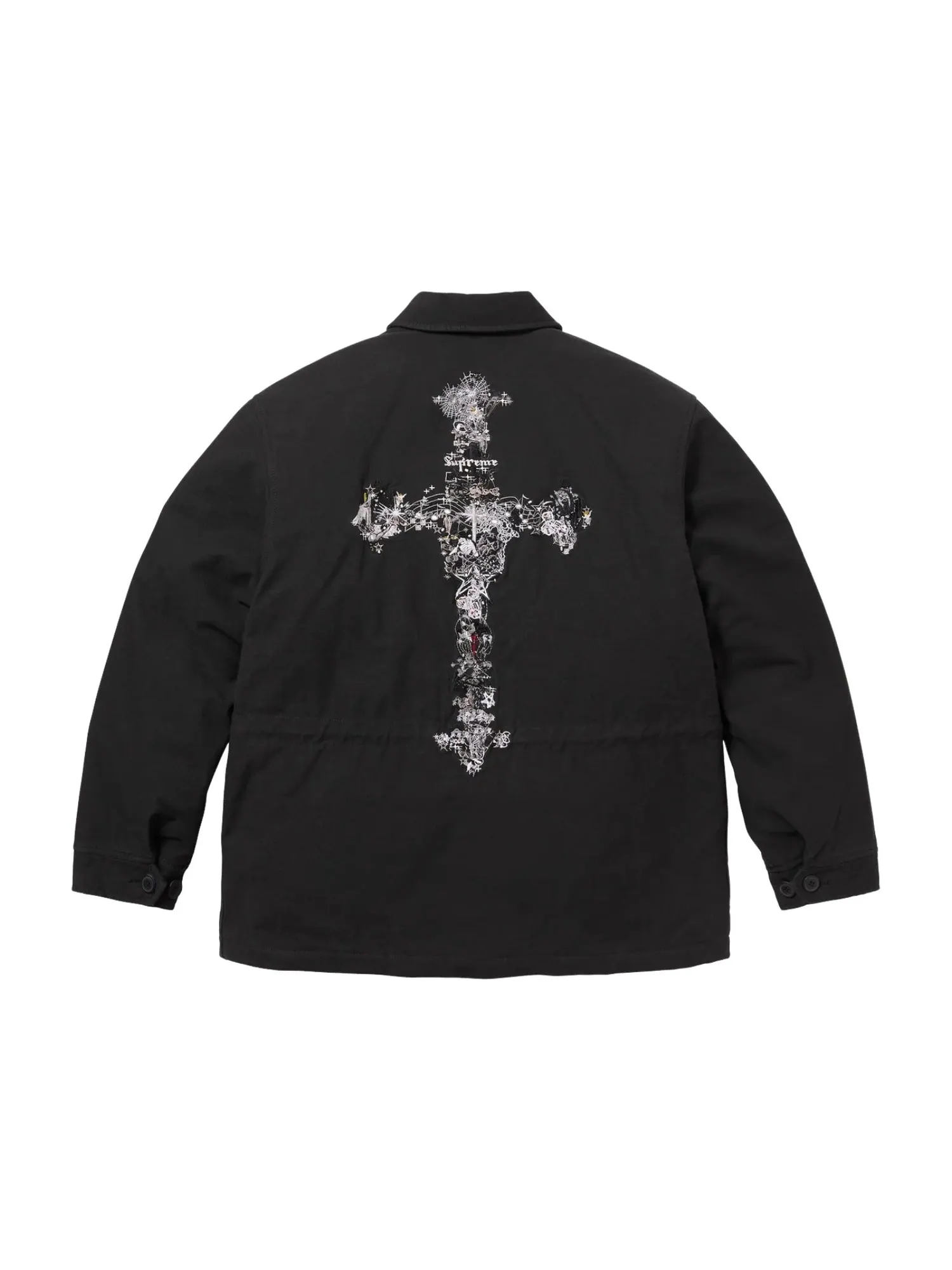 Куртка Supreme FW25 AOI Cross M52 'Black' — изображение 3 из 3, черный