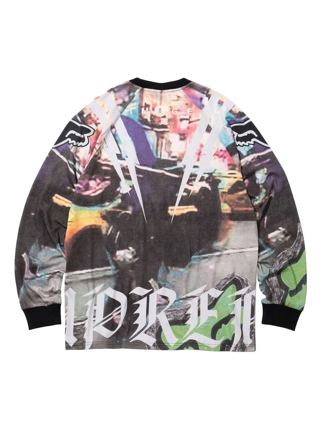 Футболка с длинными рукавами Supreme x Fox Racing 'Multicolor' — изображение 1 из 2, мульти