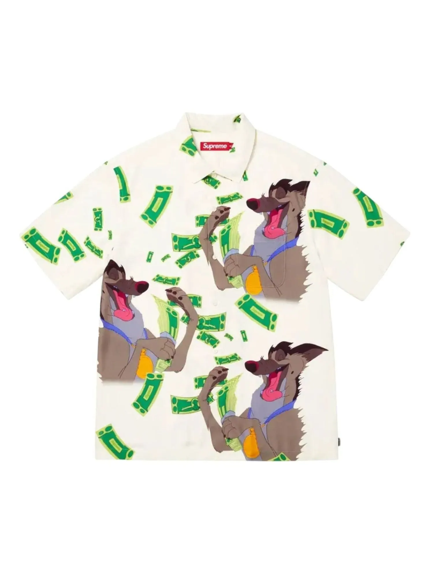 Футболка Supreme All Dogs Go To Heaven с коротким рукавом — изображение 1 из 1, белый