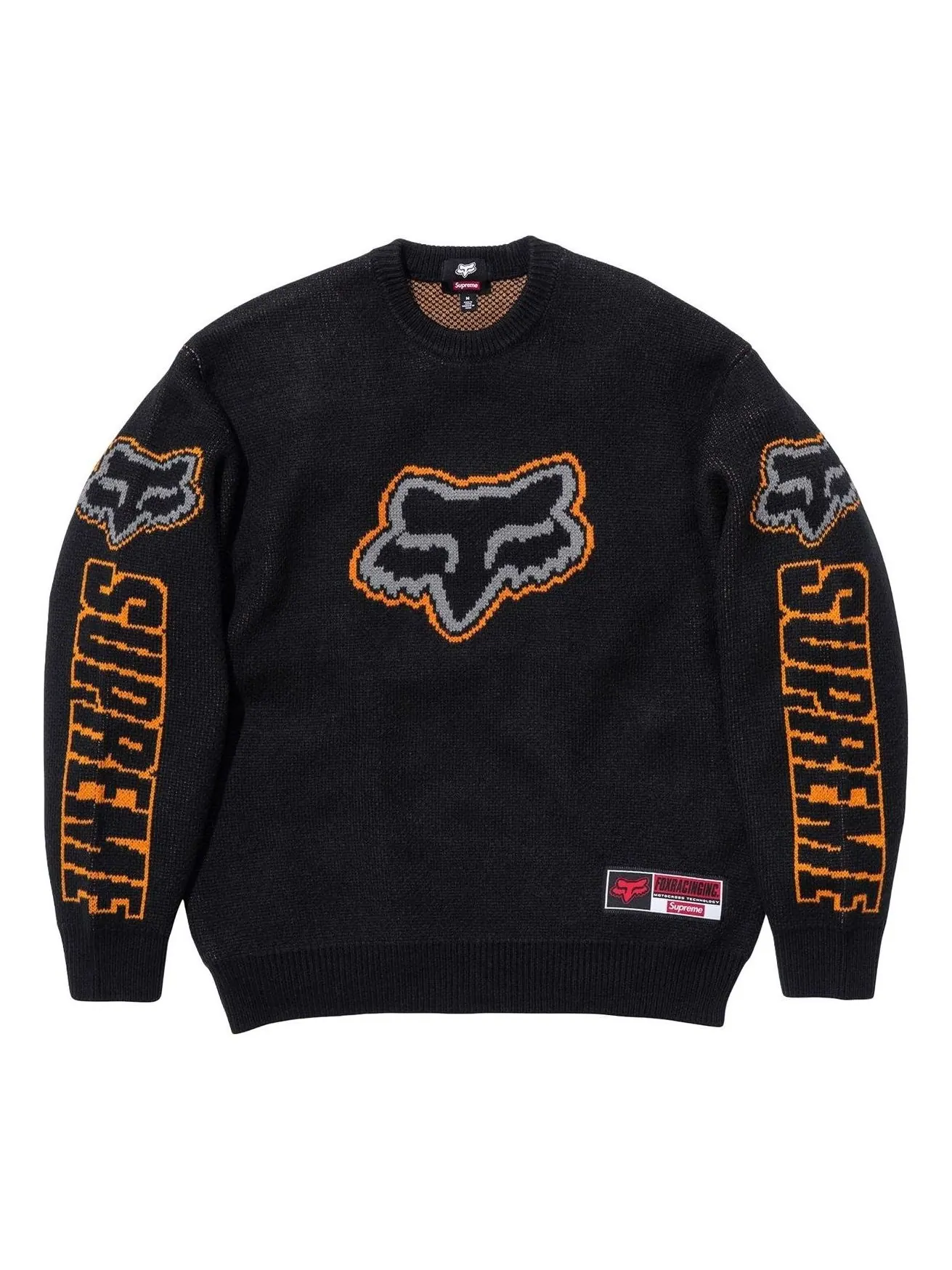 Свитер Supreme x Fox Racing — изображение 1 из 2, черный