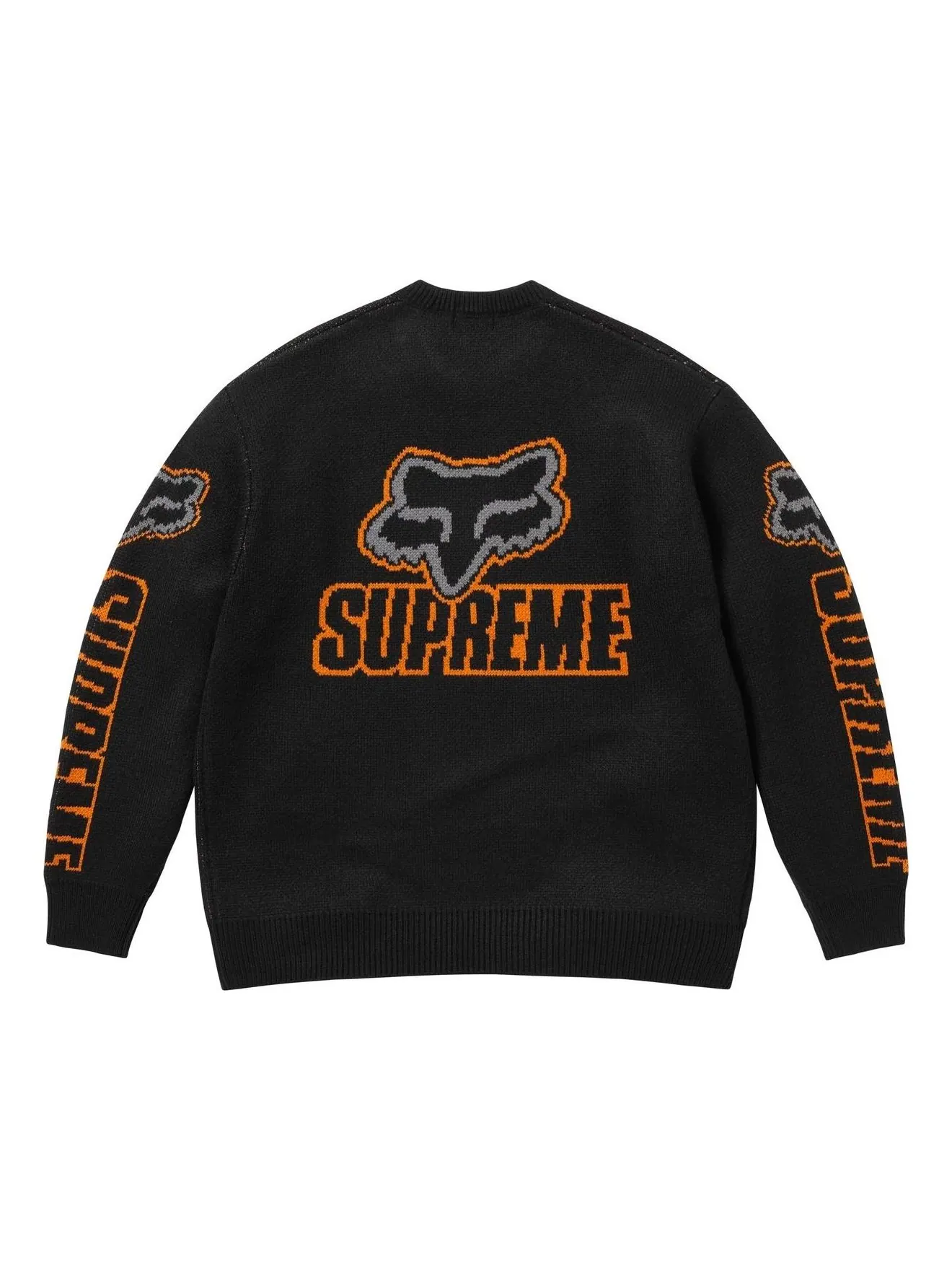 Свитер Supreme x Fox Racing — изображение 2 из 2, черный