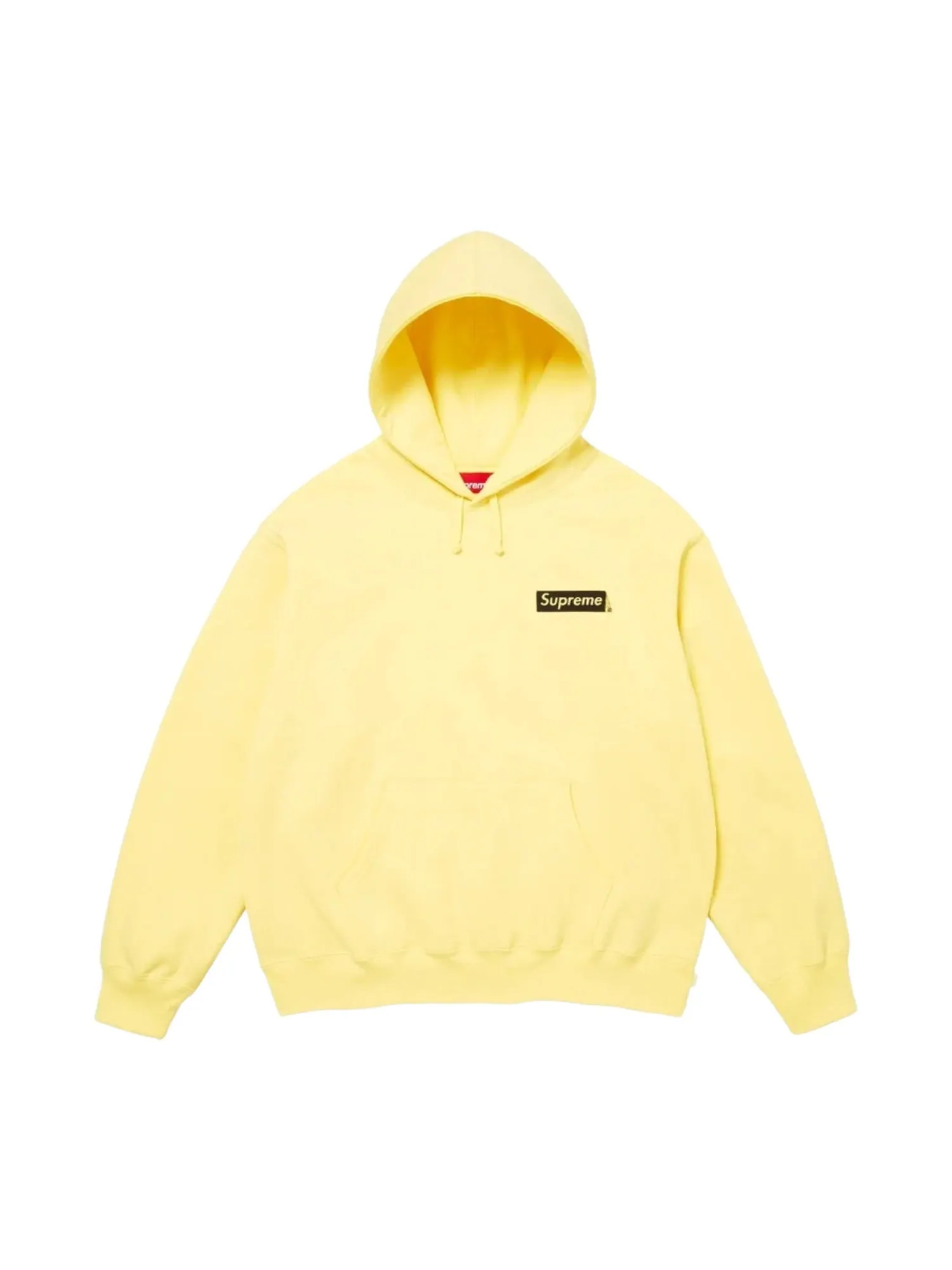 Толстовка Supreme FW25 President с капюшоном, светло-желтая — изображение 2 из 2, светлый желтый