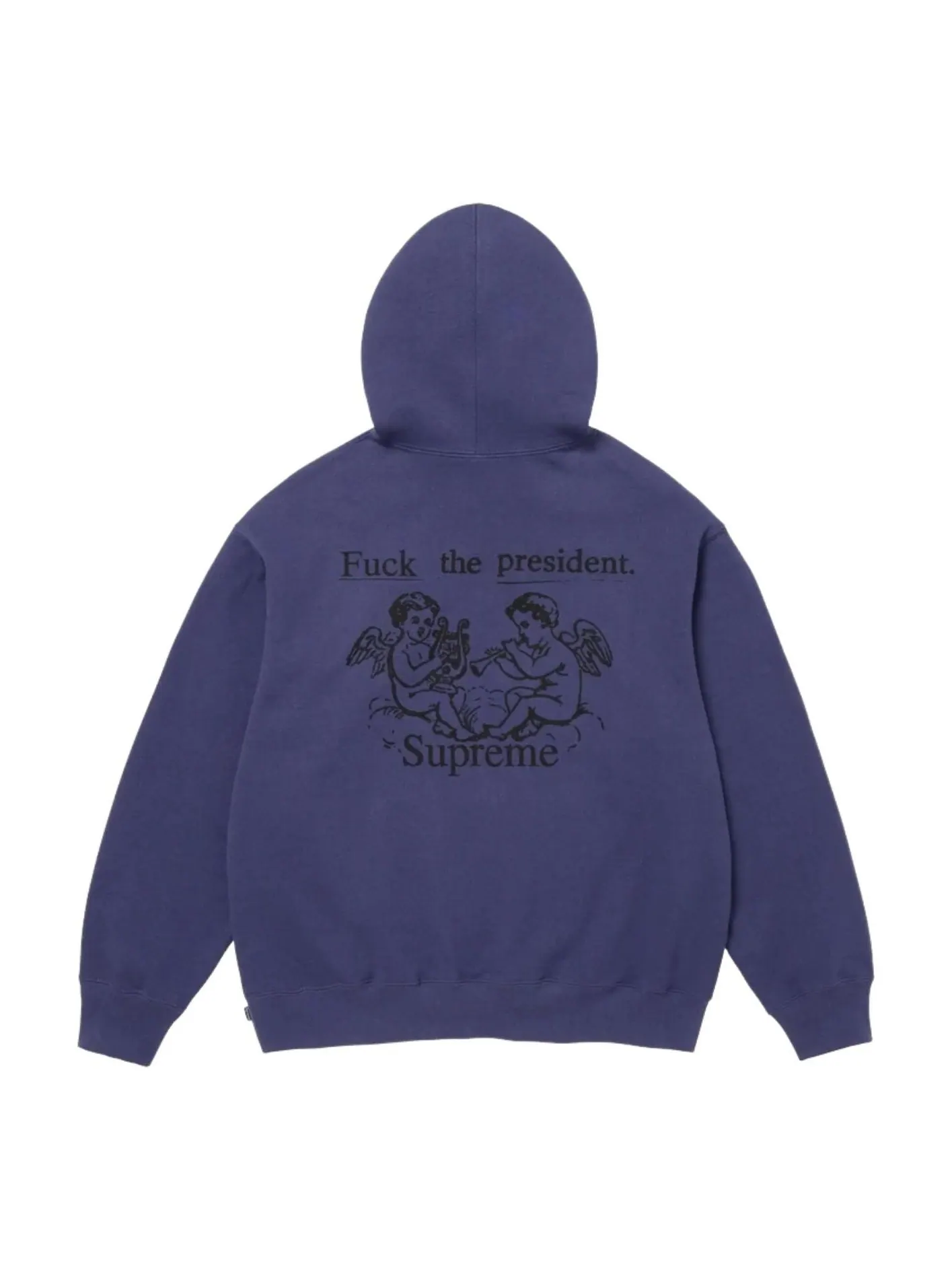 Толстовка Supreme FW25 President с капюшоном — изображение 1 из 2, темно-синий
