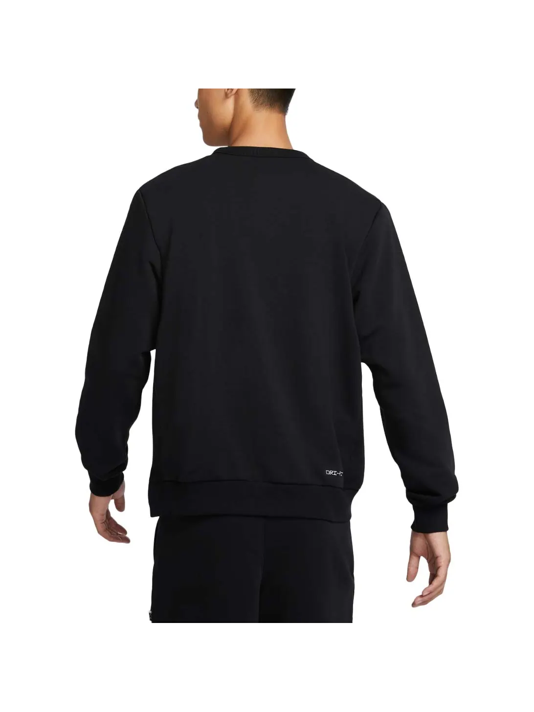 Спортивная толстовка Nike Dri-FIT Basketball Crew Neck Sweatshirt Asia Sizing 'Black' FZ0221-010 — изображение 2 из 2, черный