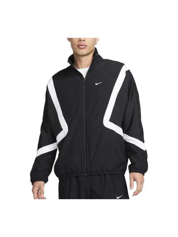 Куртка icon logo jacket 'black' Nike — изображение 1 из 2, черный/белый