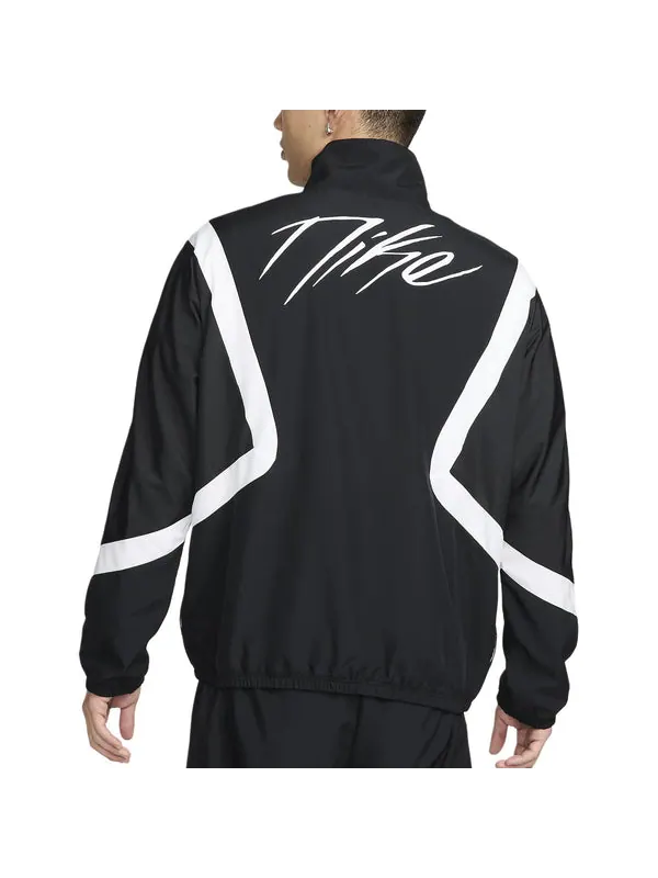 Куртка icon logo jacket 'black' Nike — изображение 2 из 2, черный/белый