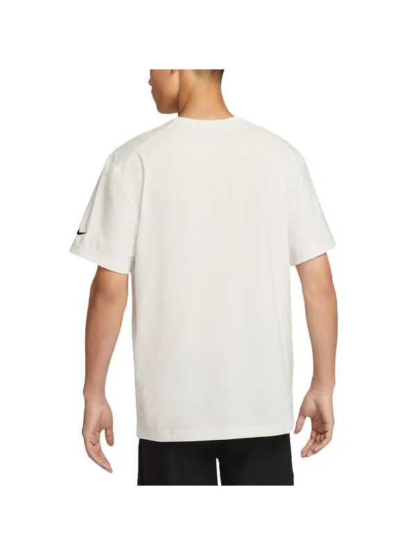 Футболка hyverse track club dri-fit running t-shirt asia sizing 'beige' Nike — изображение 2 из 2, бежевый/черный