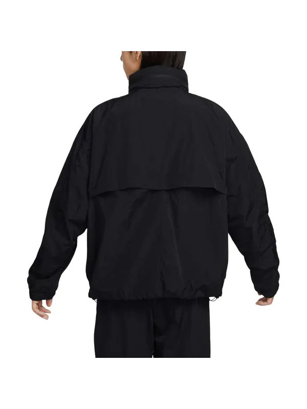 Куртка tech jacket asia sizing 'black' Nike — изображение 2 из 2, черный/черный