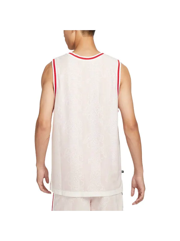 Спортивная футболка giannis dri-fit dna basketball jersey asia sizing 'sail white' Nike — изображение 2 из 2, белый/белый