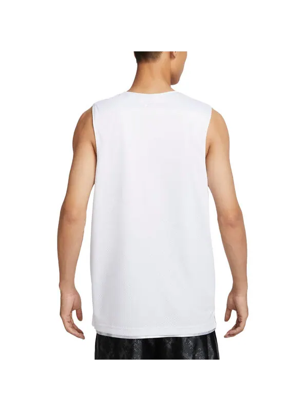 Майки kobe dri fit standard issue двусторонняя баскетбольная майка азиатские размеры Nike — изображение 4 из 4, белый/белый