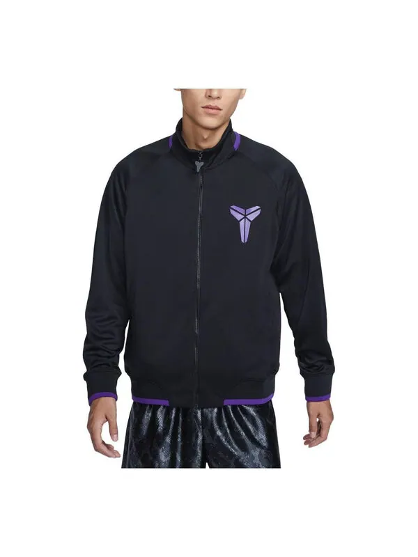 Куртка dri fit kobe basketball jacket asia sizing Nike — изображение 1 из 2, черный/фиолетовый