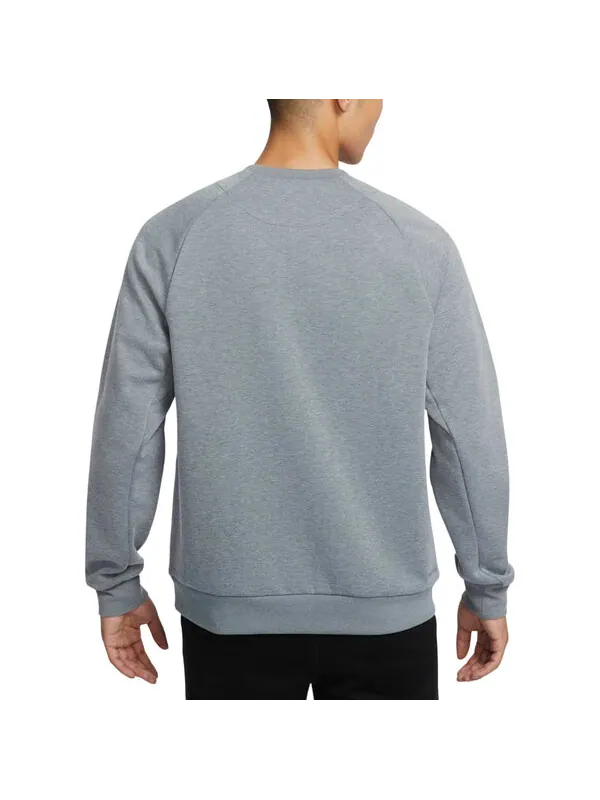 Свитер primary fleece dri-fit uv performance crew asia sizing 'cool grey' Nike — изображение 2 из 2, серый//серый