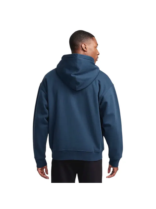 Куртка solo swoosh logo jacket 'blue' Nike — изображение 2 из 3, синий/белый