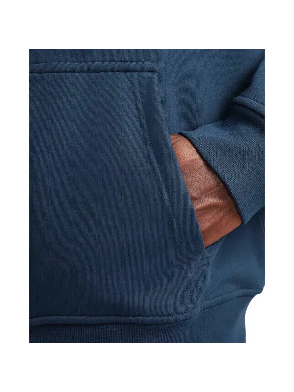 Куртка solo swoosh logo jacket 'blue' Nike — изображение 3 из 3, синий/белый