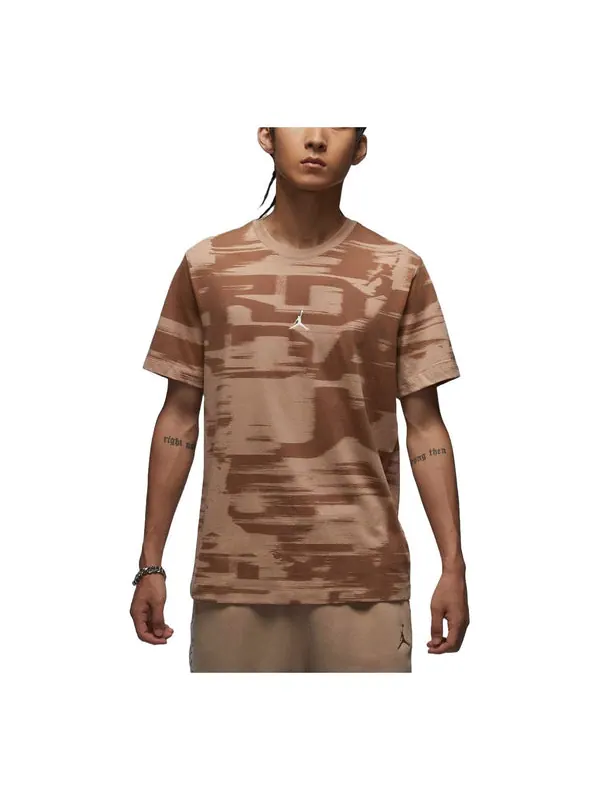 Футболка mvp graphic t-shirt asia sizing 'light brown' Air Jordan — изображение 1 из 2, коричневый