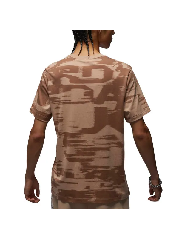 Футболка mvp graphic t-shirt asia sizing 'light brown' Air Jordan — изображение 2 из 2, коричневый