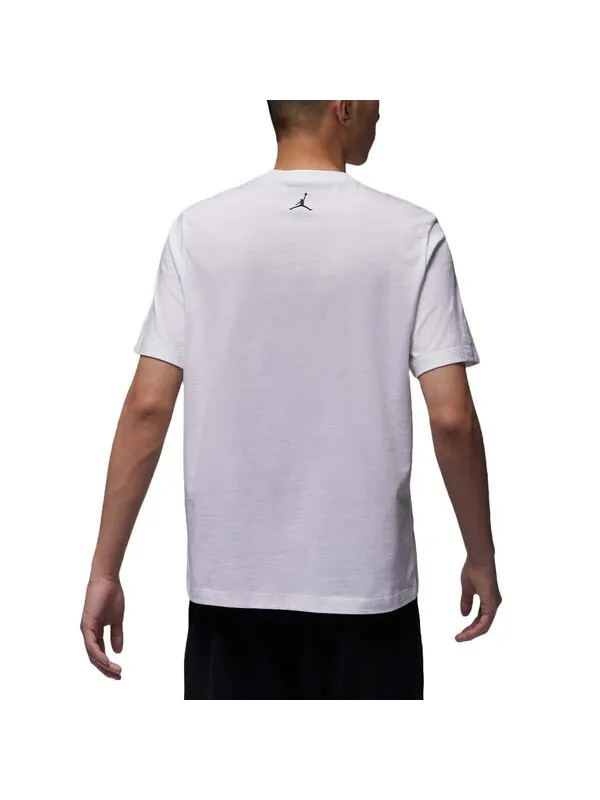 Футболка sport dri-fit graphic t-shirt asia sizing 'white' Air Jordan — изображение 2 из 2, белый