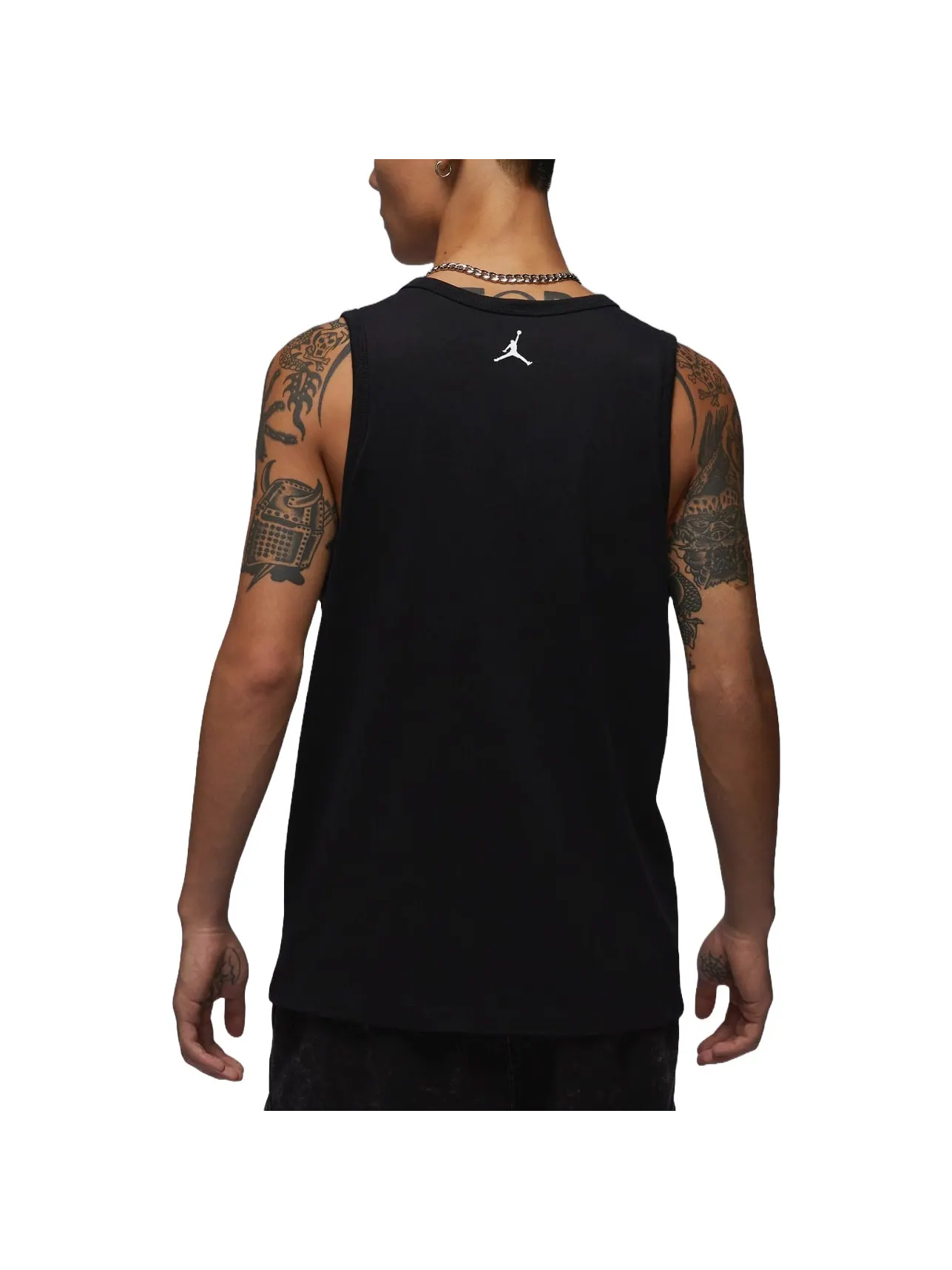 Топ Air Jordan Graphic Tank Asia Sizing 'Black' — изображение 2 из 2, черный