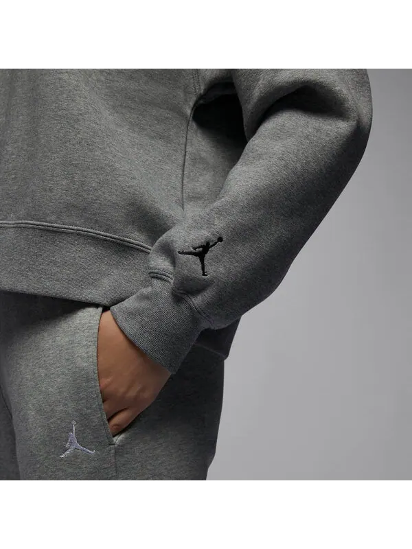 Толстовка с капюшоном и круглым вырезом Air Jordan — изображение 2 из 3, серый