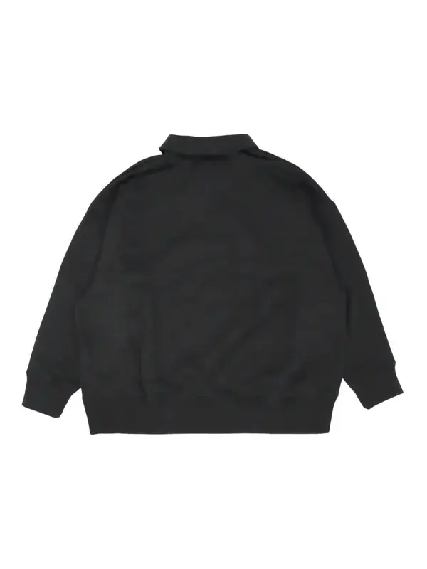 Футболка sportswear phoenix fleece t-shirt 'black' Nike — изображение 2 из 3, черный/белый