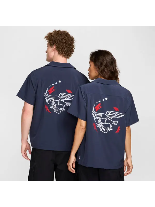 Рубашка sb bowler shirt 'team usa' Nike — изображение 3 из 4, темно-синий