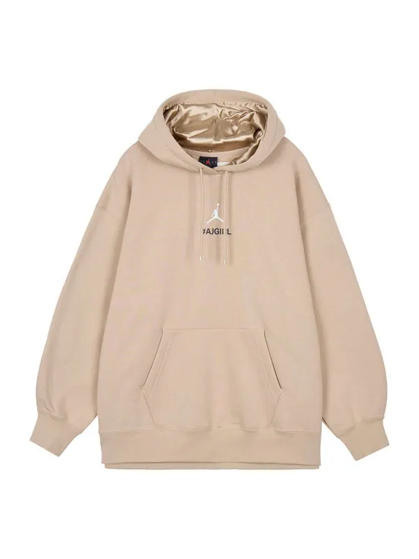 Толстовка с капюшоном ajgirl Air Jordan — изображение 1 из 4, бежевый