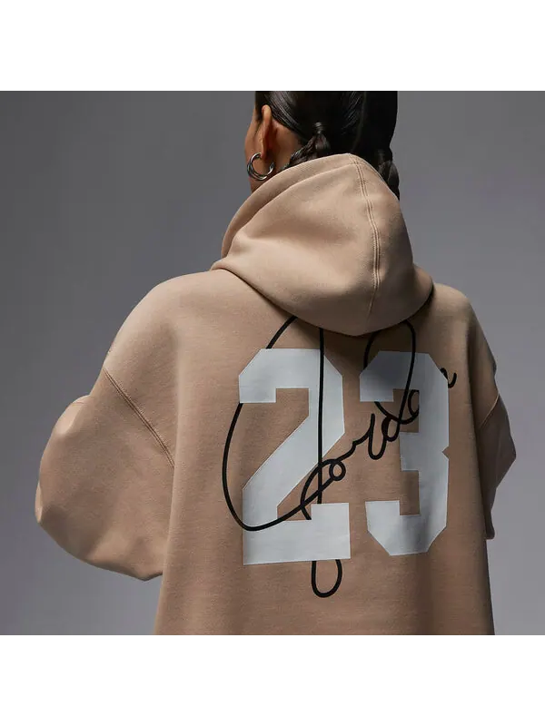 Толстовка с капюшоном ajgirl Air Jordan — изображение 4 из 4, бежевый
