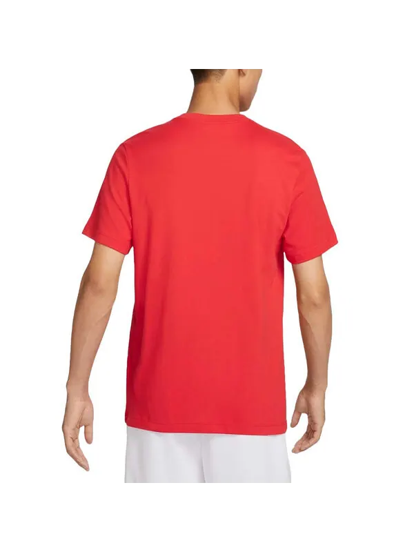 Футболка dri fit китайская команда баскетбол футболка азиатские размеры Nike — изображение 2 из 2, красный/желтый