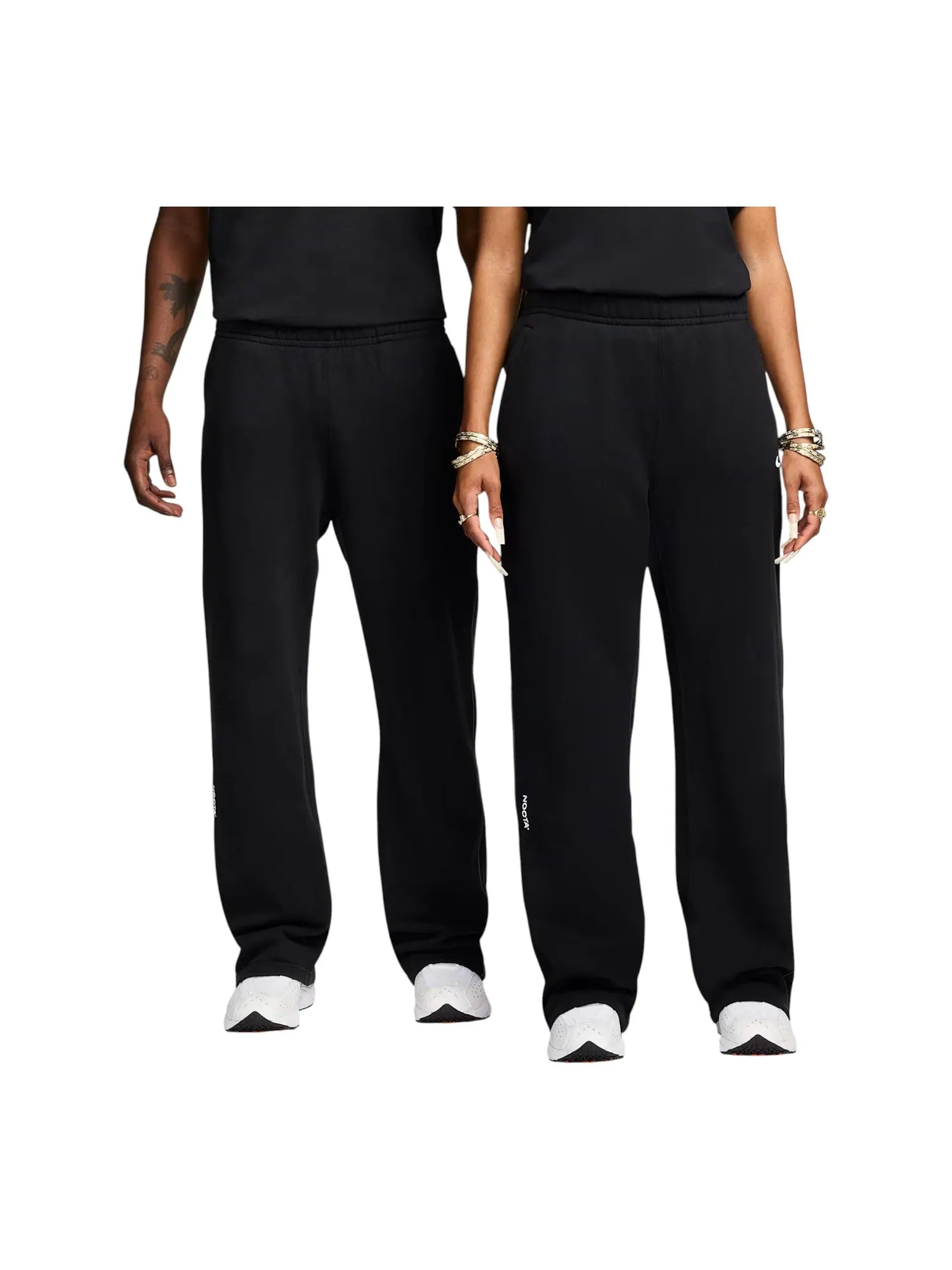 Брюки Nike x NOCTA Fleece CS Open-Hem Pant 'Black' — изображение 1 из 4, черный