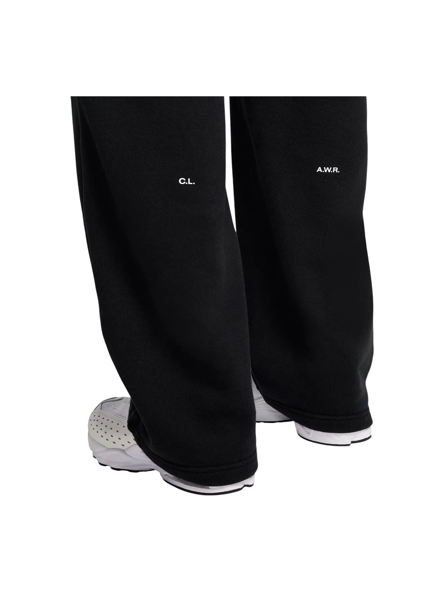 Брюки Nike x NOCTA Fleece CS Open-Hem Pant 'Black' — изображение 3 из 4, черный